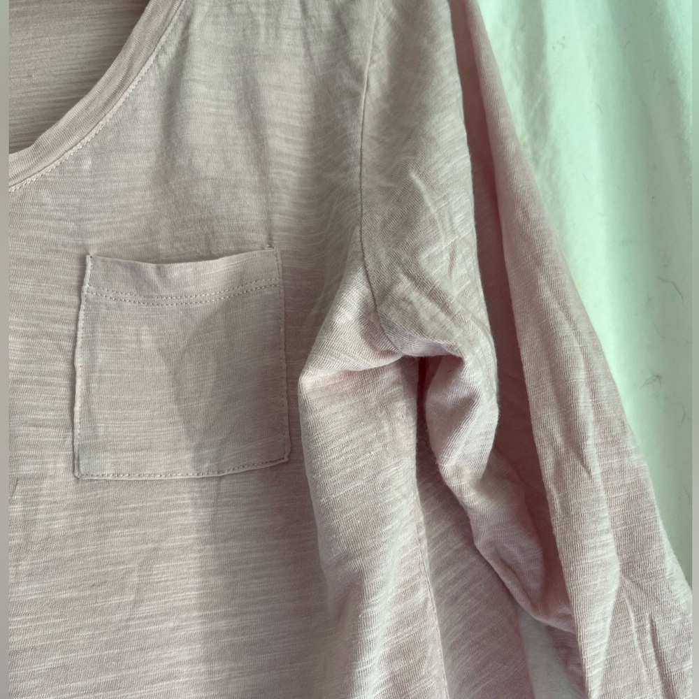 Lane Bryant Pocket Tee 3/4 Sleeve Size 14/16 - Picture 3 of 4